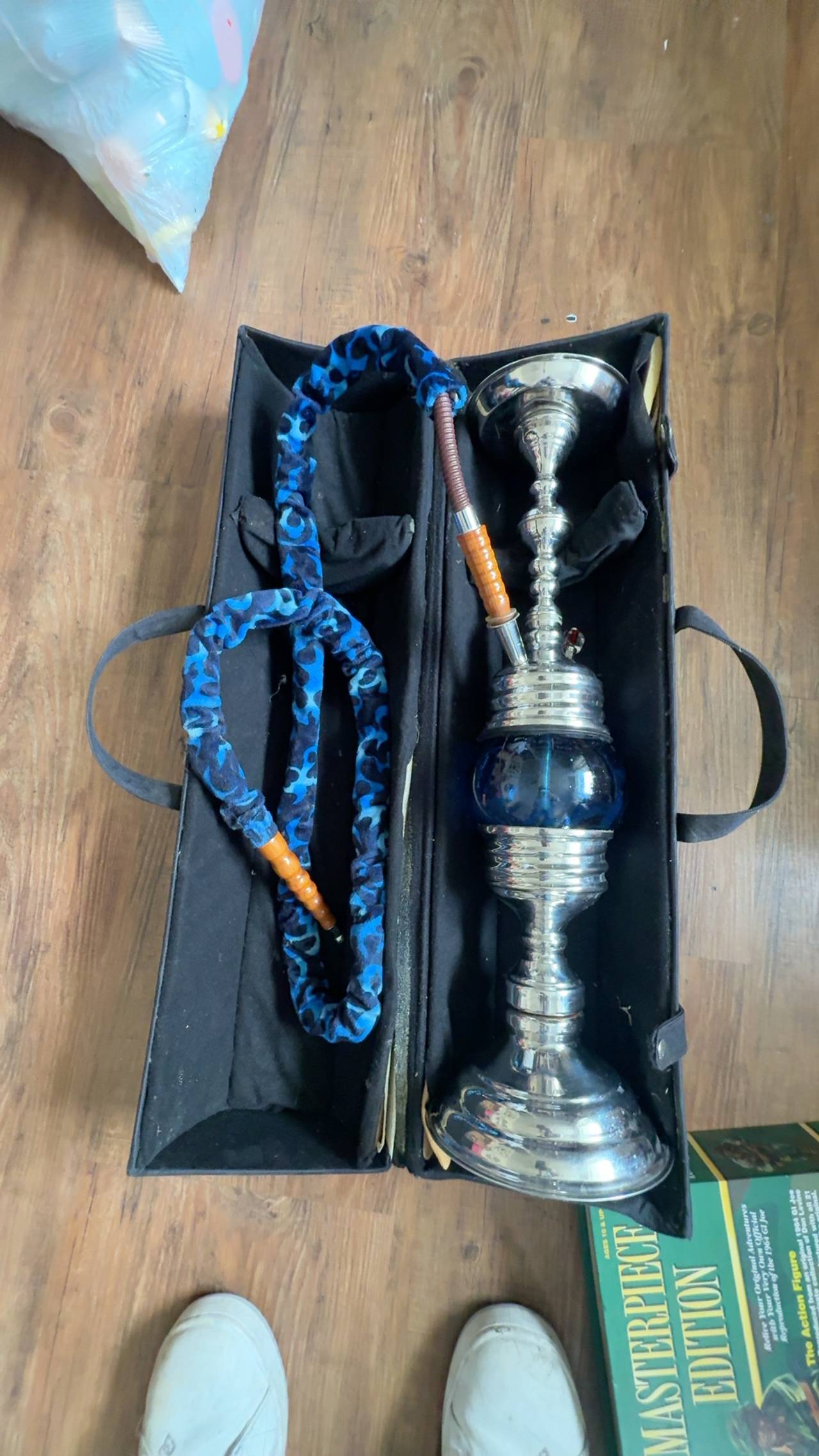 Khalil Mamoon Kahramana 2 Door Yellow Hookah 35"
