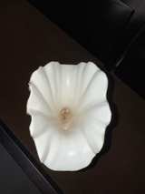 Porcelain Trumpet Vase - Image 3