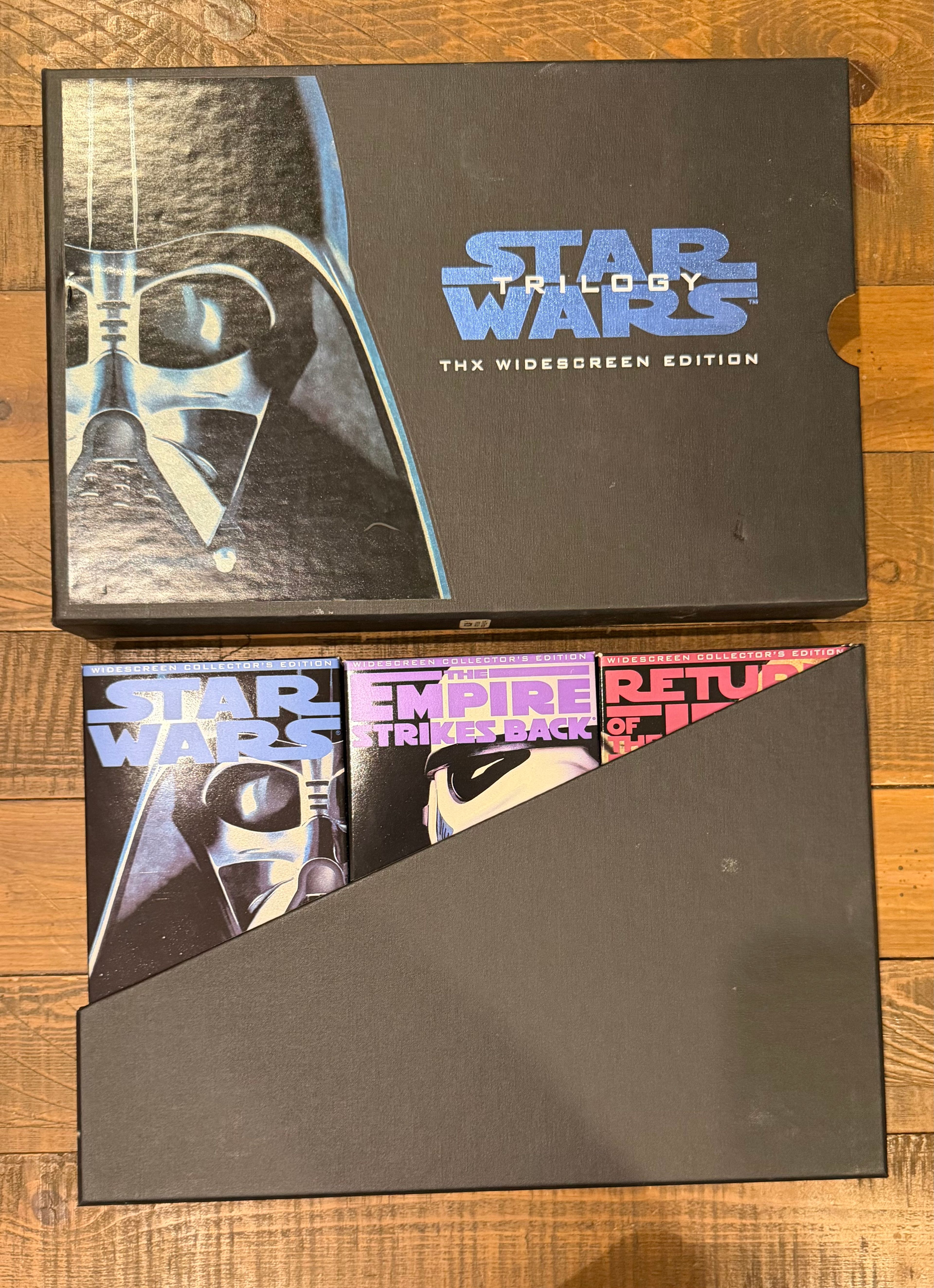 Star Wars Trilogy THX Widescreen Edition VHS Box Set (1995) Movie Lot Vintage