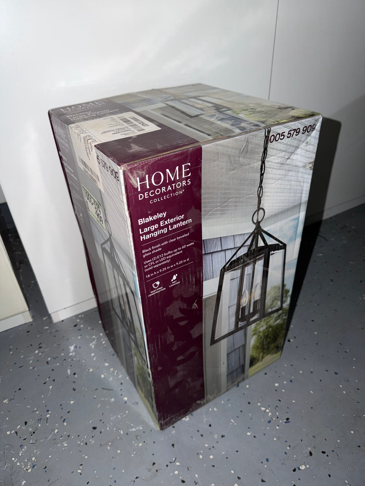 Home Decorators Collection Blakeley Large Exterior Hanging Lantern
