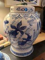 Blue and White Chinoiserie Ginger Jar - Image 3