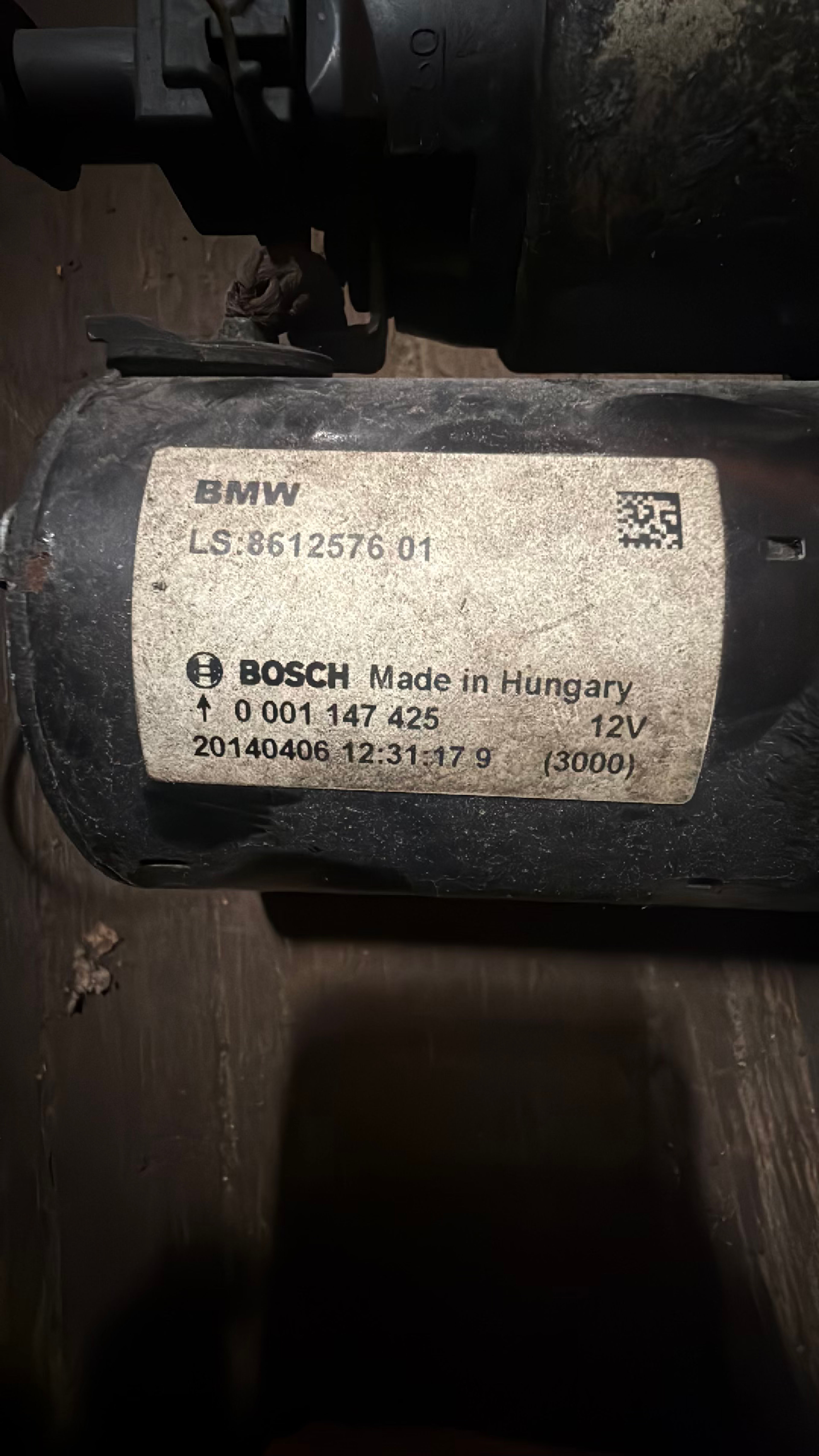 BMW Starter Motor 861257601 - Image 3