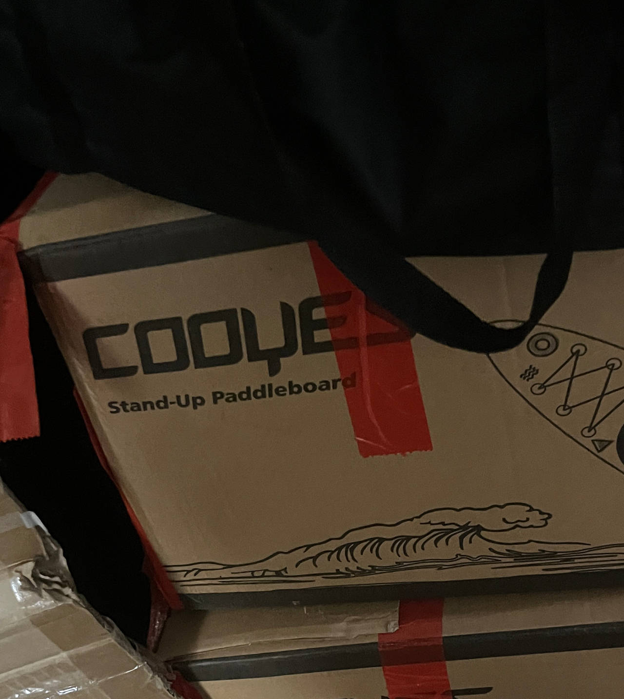 COOYES Inflatable Stand Up Paddle Board