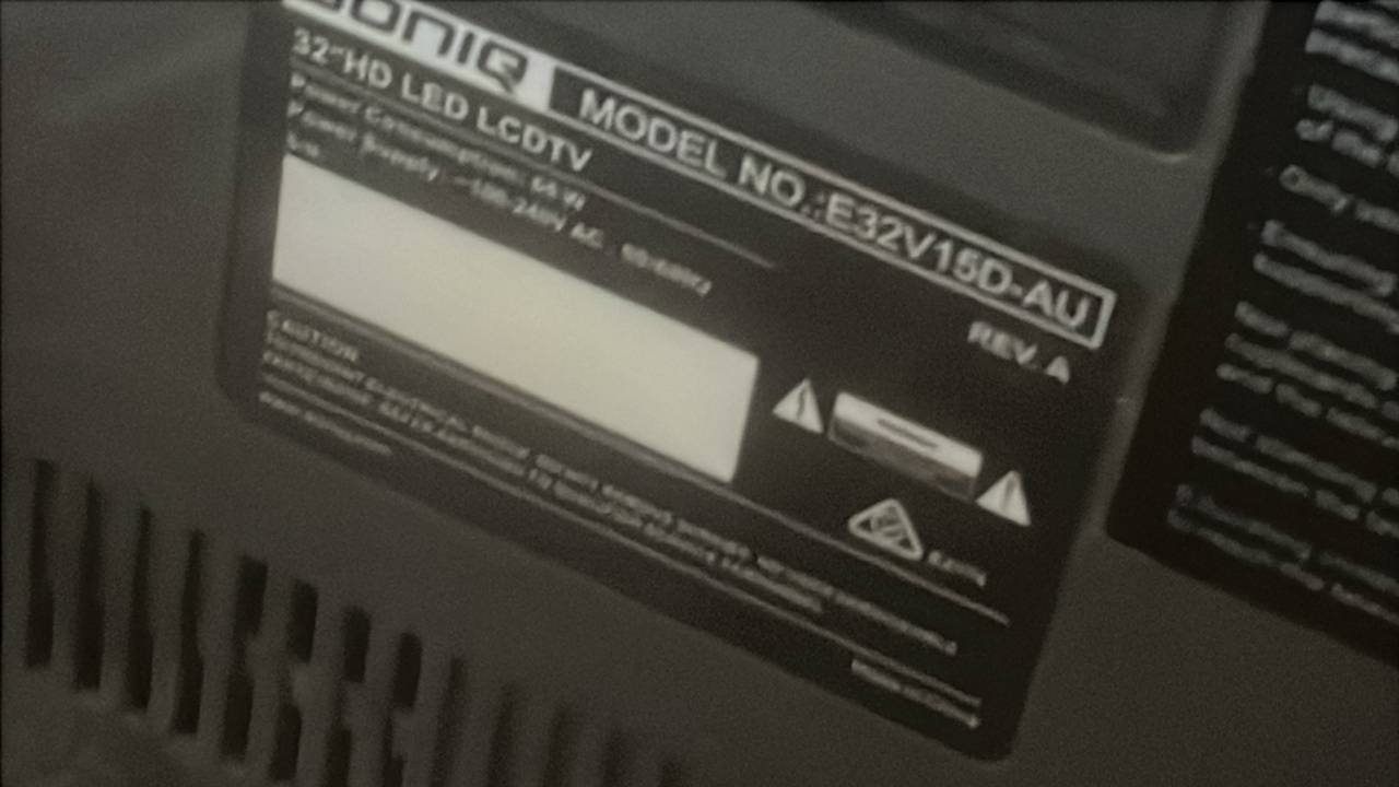 Soniq 32" HD LED LCD TV