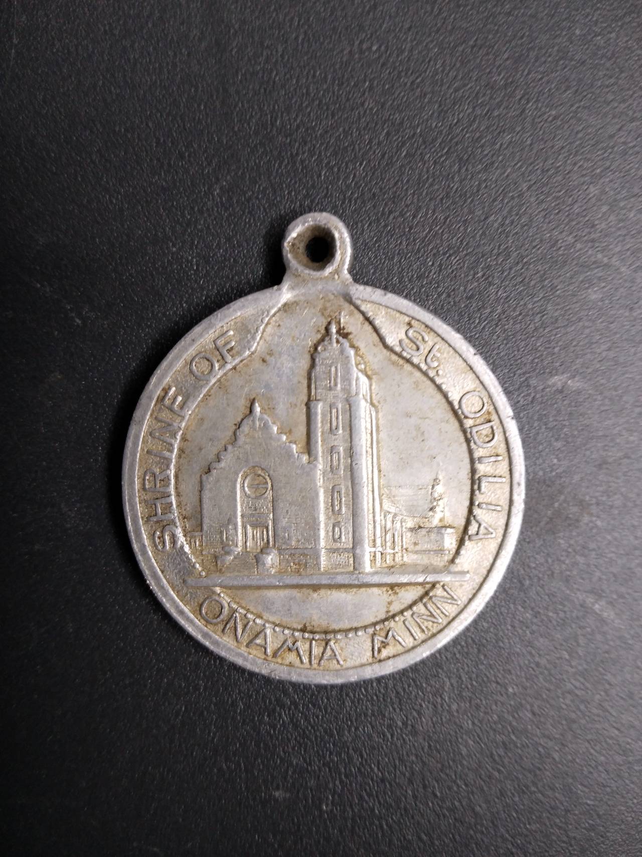 Vintage St. Odilia Religious Medal