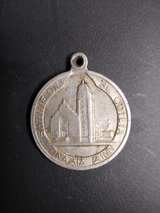 Vintage St. Odilia Religious Medal - Image 1