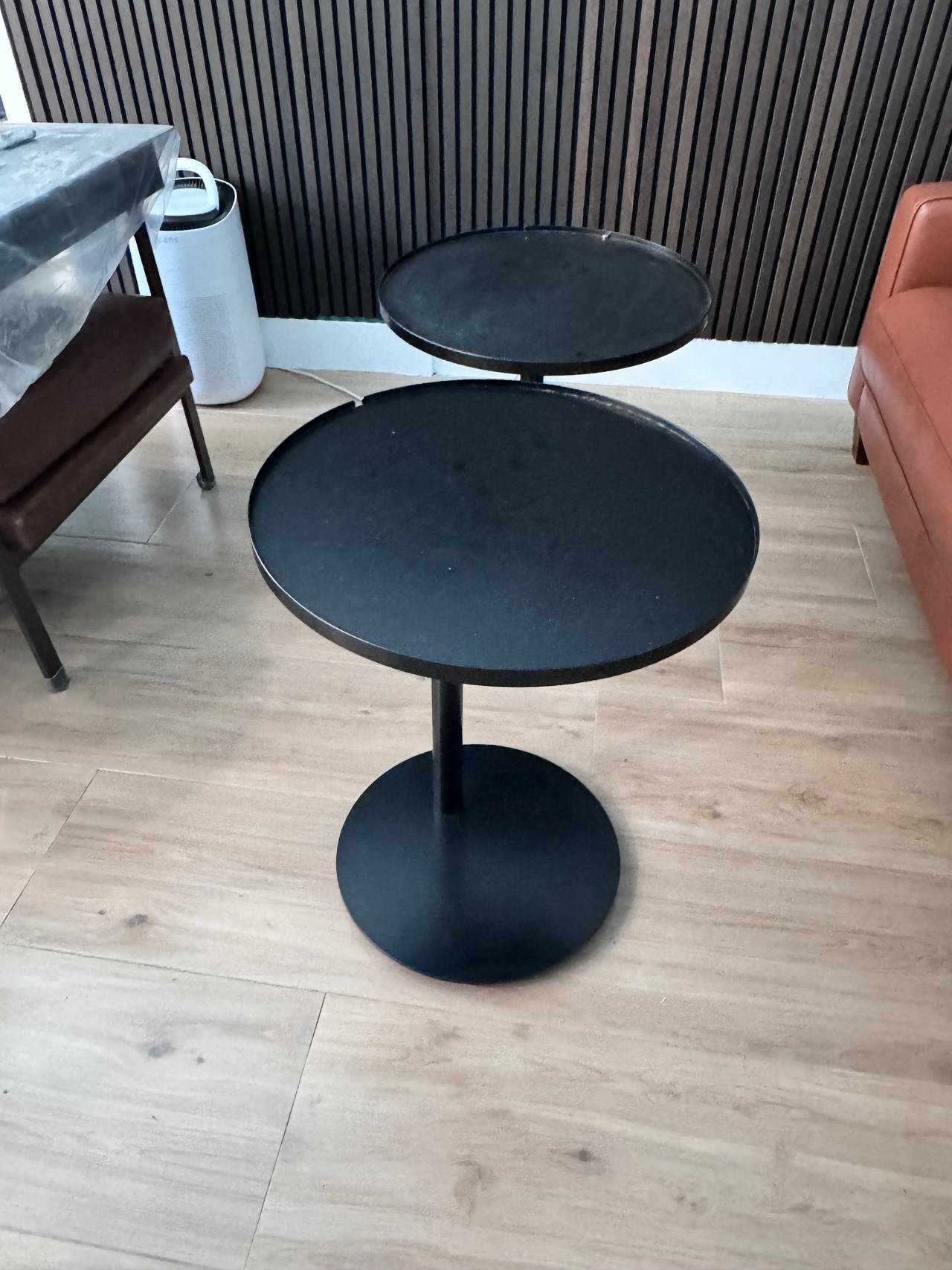 Modern Two-Tier Side Table