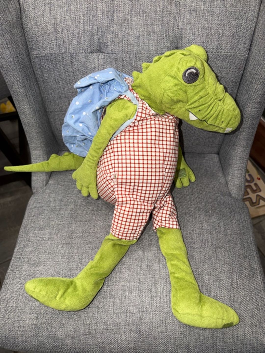 IKEA Fabler Krokodil Plush 22‑inch