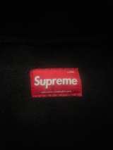 Supreme AOI Hooded Sweatshirt Black - Image 3