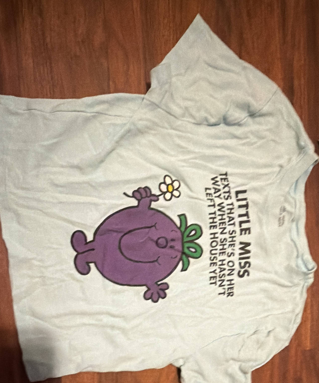 Little Miss Texts That She's On Her Way T-Shirt