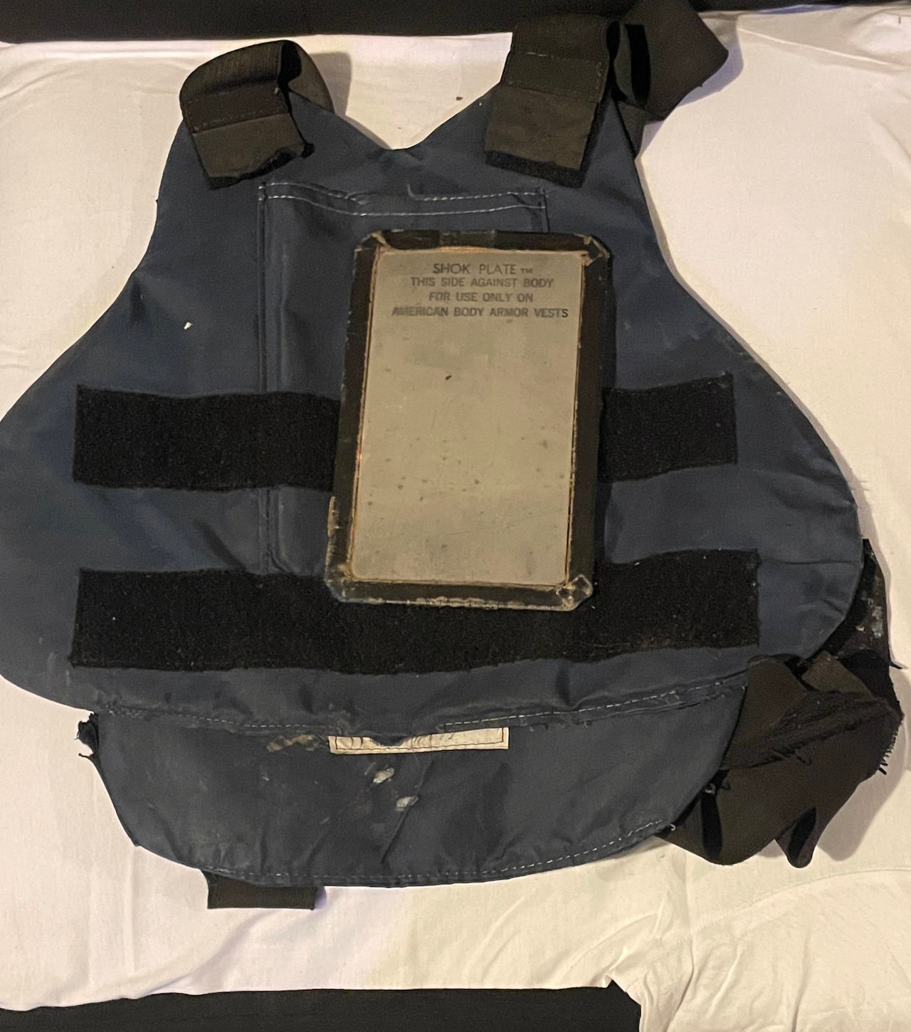 American Body Armor Ballistic Vest with SHOK Plate