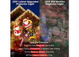 Light Holiday Projector 2025 Upgraded, HD Replaceable Slides for Holidays - Image 3
