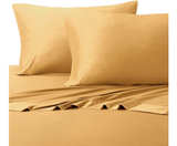 Royal Hotel Bedding 100% Natural Viscose Gold Queen Size Bamboo Sheets - Image 2