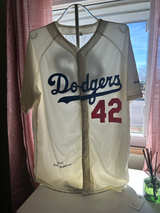 Jackie Robinson 1955 Brooklyn Dodgers Jersey - Image 1