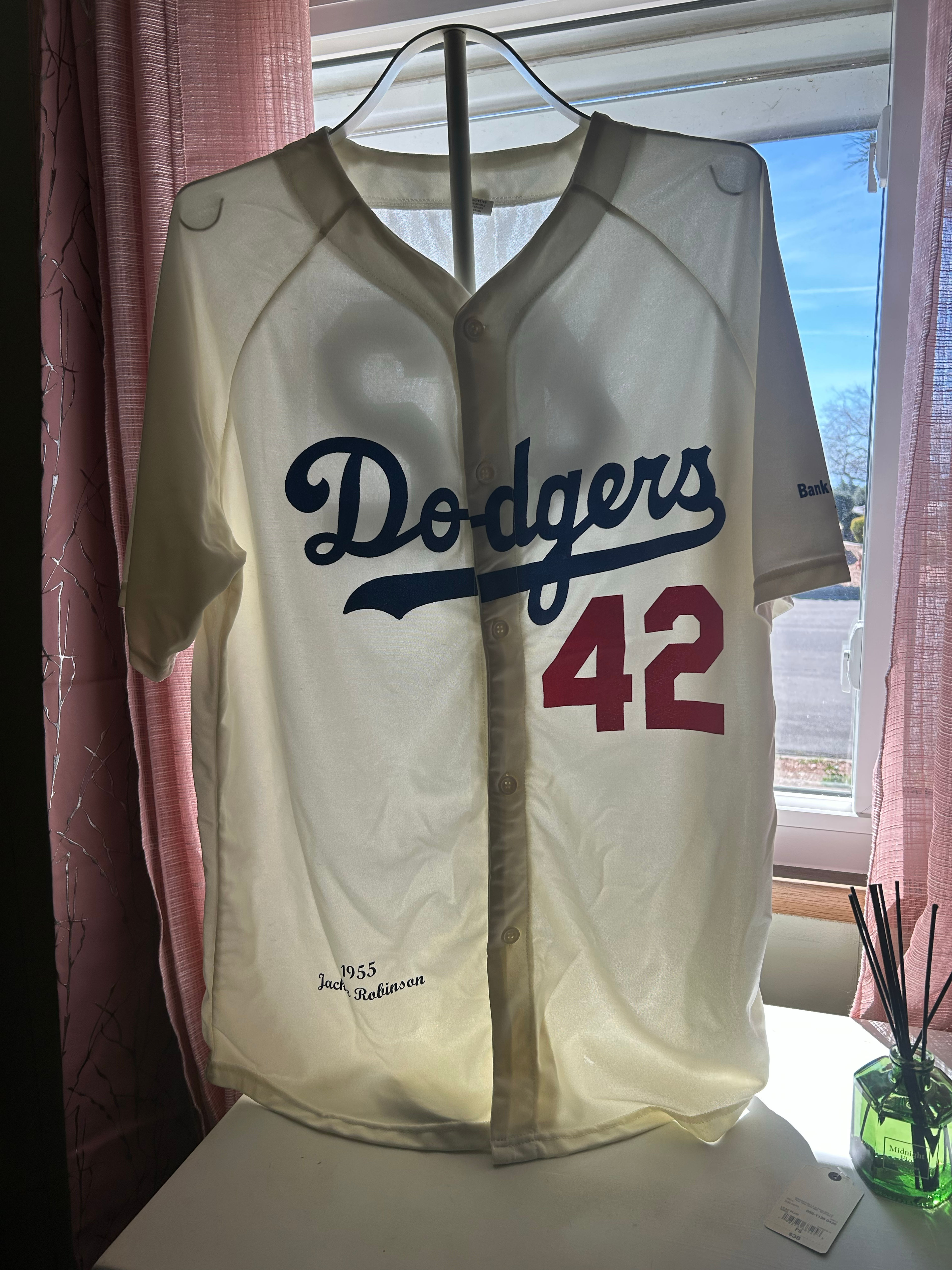 Jackie Robinson 1955 Brooklyn Dodgers Jersey