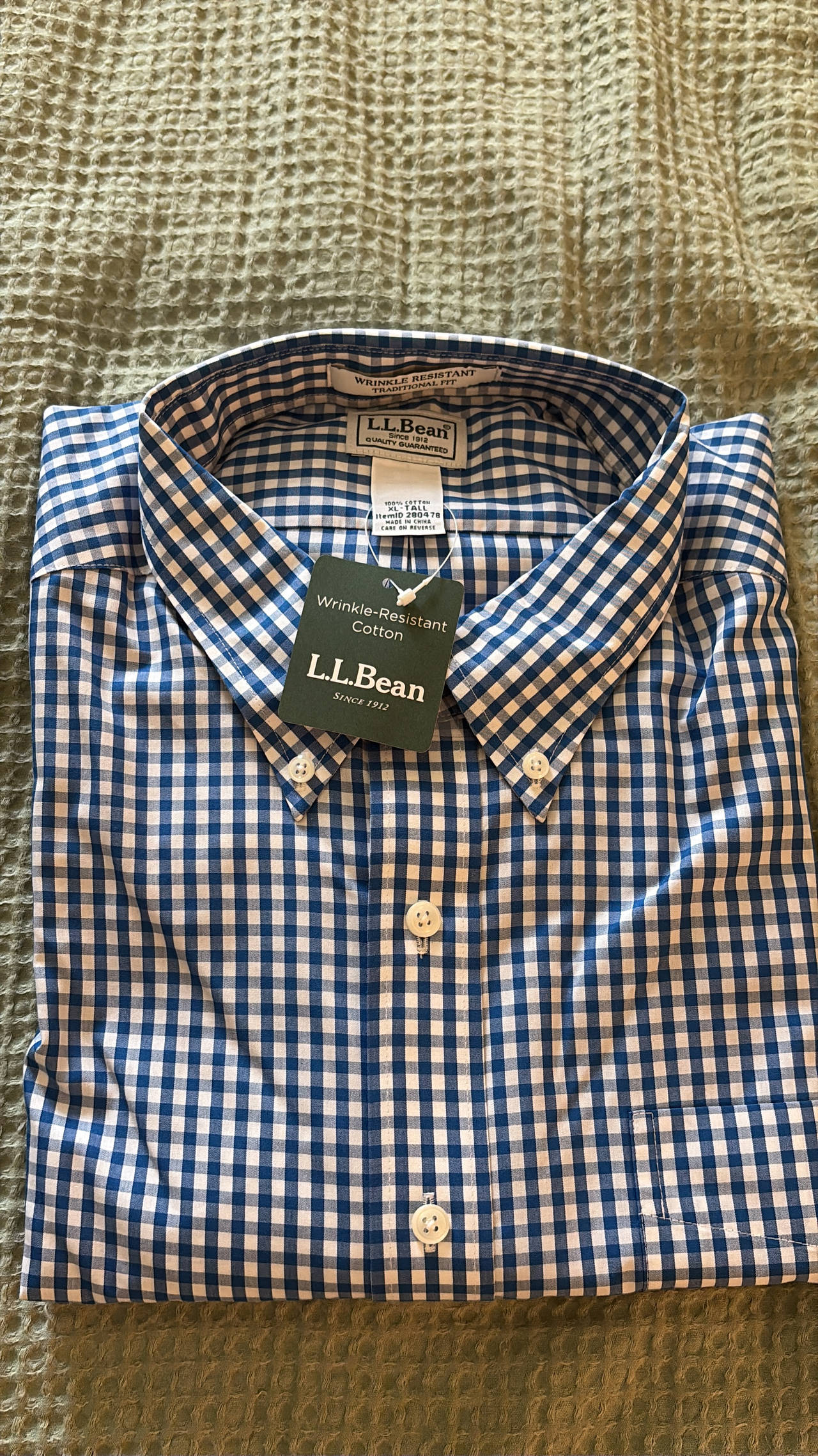 L.L.Bean Wrinkle-Resistant Cotton Shirt