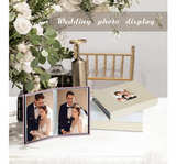 Artmag Mini Photo Album 4x6 260 Total Pockets 2 Pack, Linen Cover Front Window - Image 5