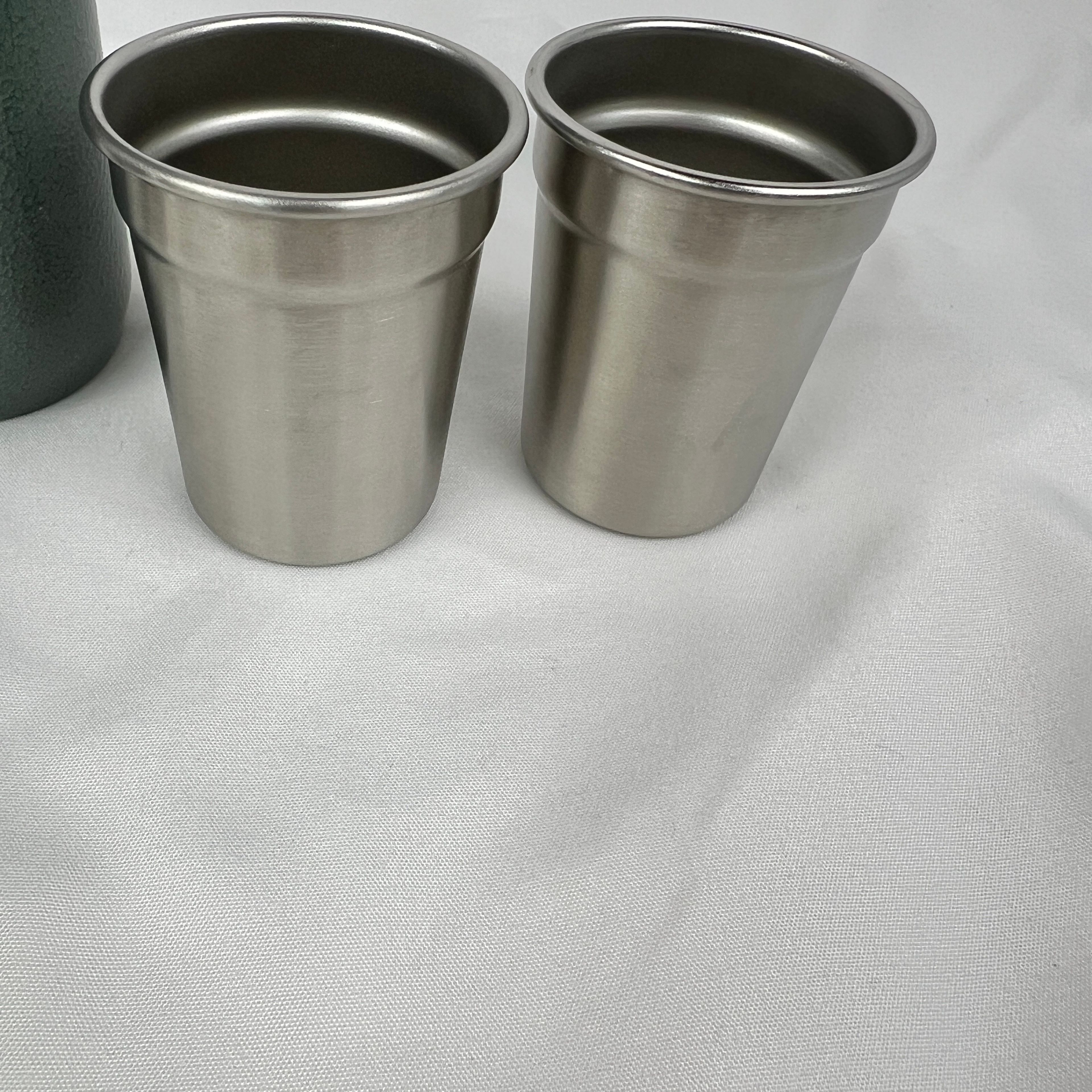 Stanley Shot Glasses Stainless Steel Packable Nested Set Hammerton Green - Image 3