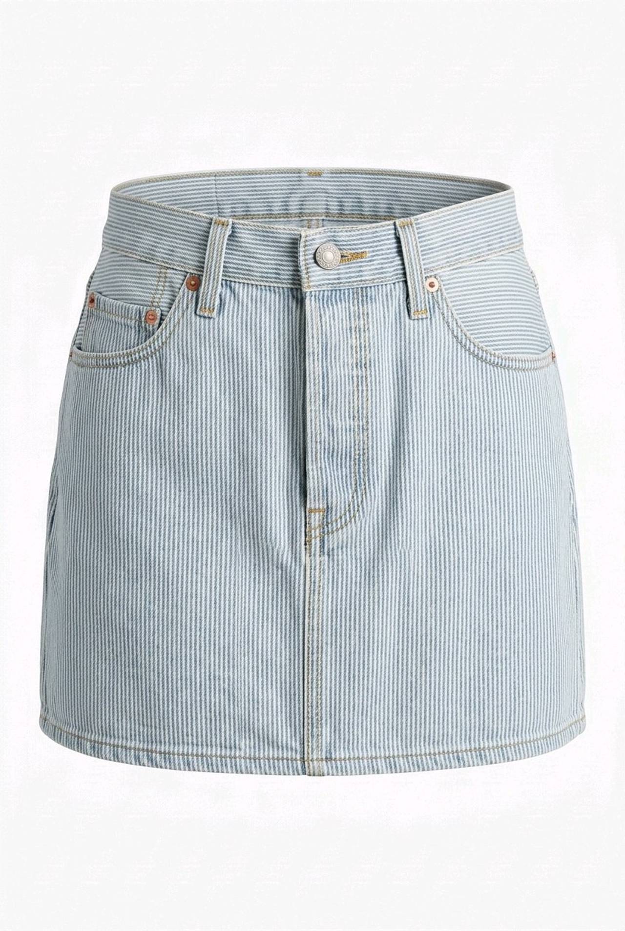 Levi's Icon Skirt in Hickory Stripe sz 28