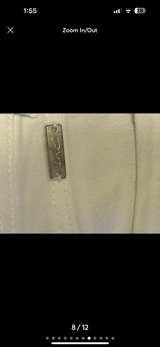 White Fringe Hem Jeans - Image 8