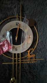 Modern Abstract Geometric Wall Clock Set - Image 4