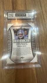 2023 Leaf Rookie Drake Maye Exclusive Flag Edition #FL06 CCG 10 - Image 2