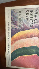 International Print Society Signed Washington 28" Print - Image 2