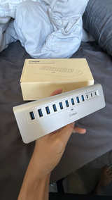 Intpw 12-Port Aluminum Powered USB Hub - Image 2