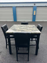 Ashley Furniture Kimonte 5-Piece Counter Height Dining Set - Image 1