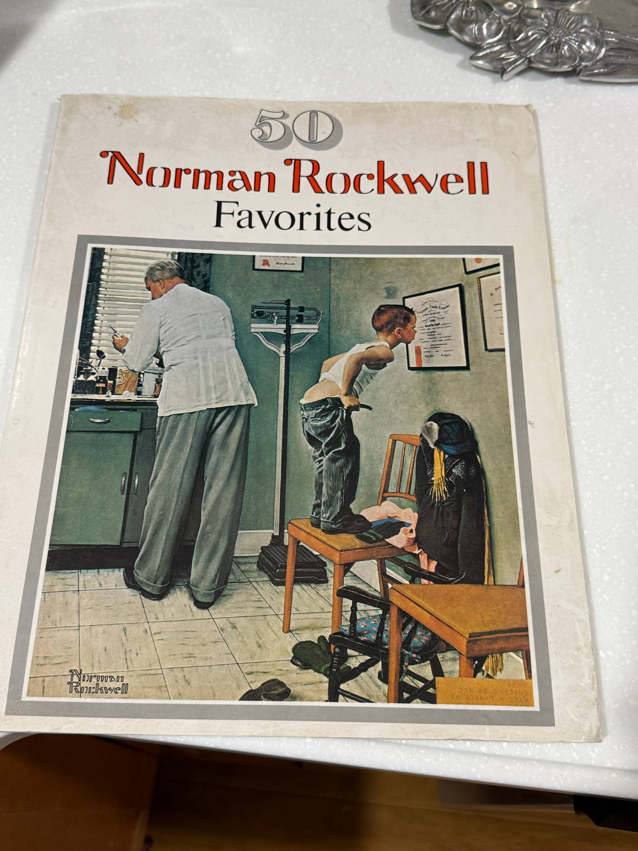 50 Norman Rockwell Favorites Art Book