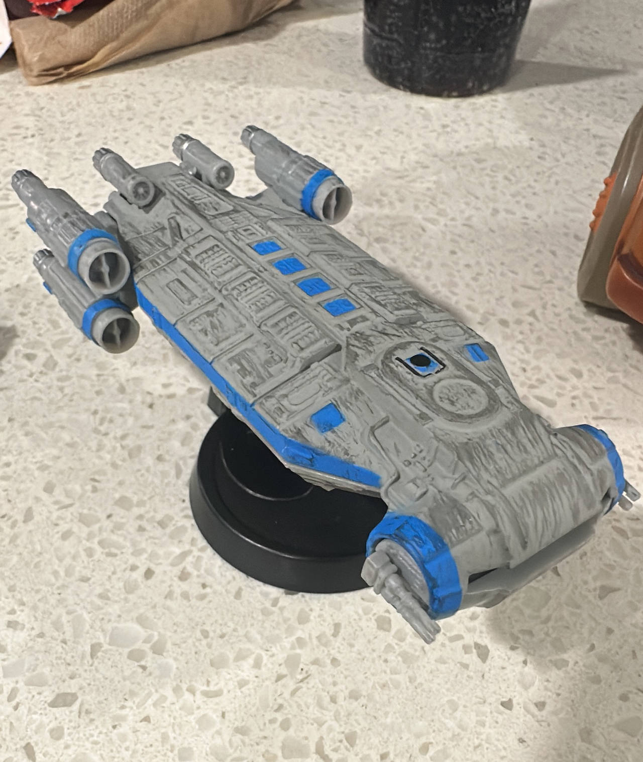 Star Wars Micro Galaxy Squadron Resistance I-TS Transport