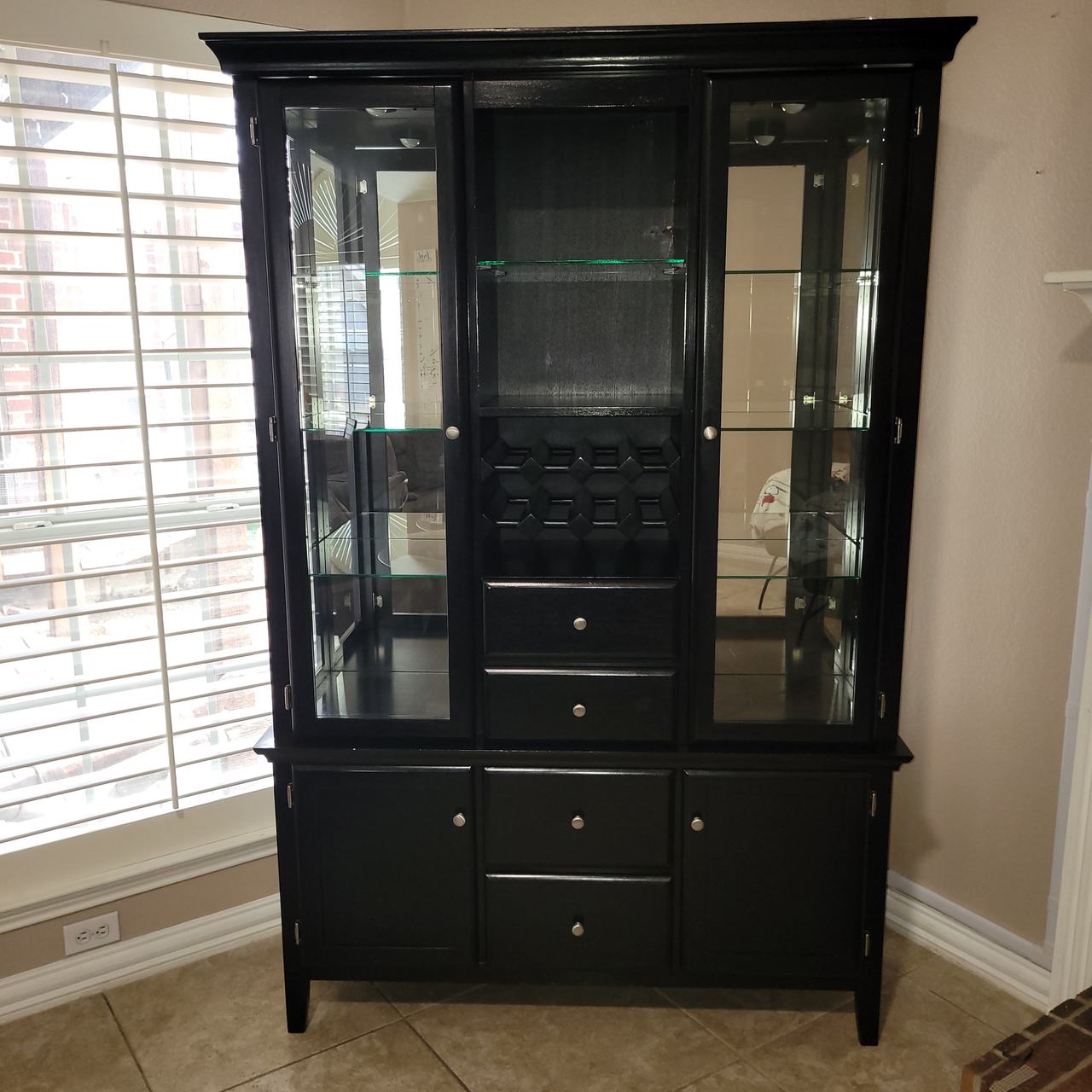 Crate & Barrel Monarch China Cabinet