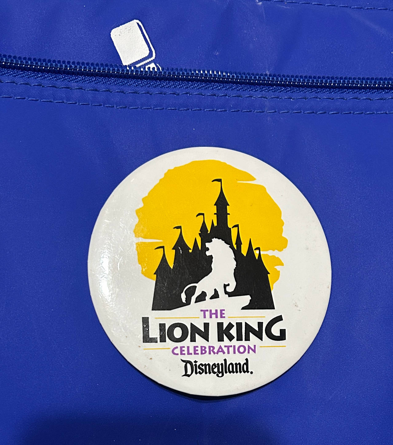 Vintage Disneyland The Lion King Celebration Pin Back Button