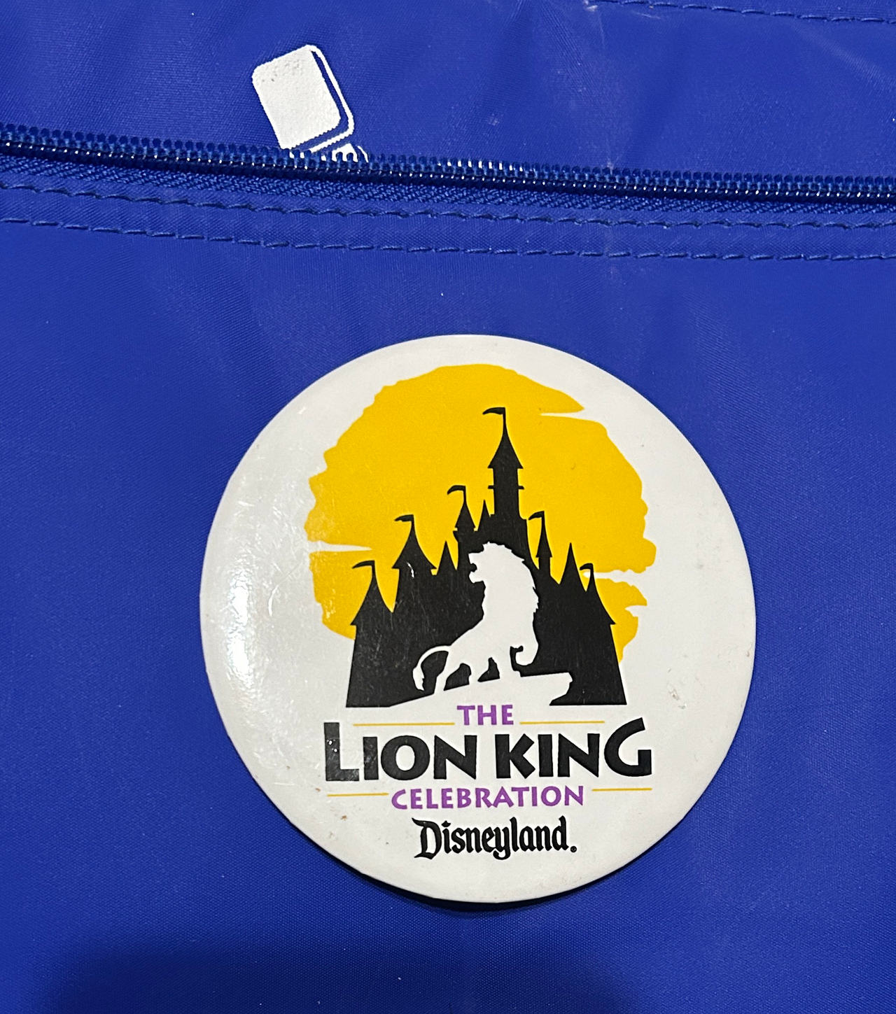 Vintage Disneyland The Lion King Celebration Pin Back Button