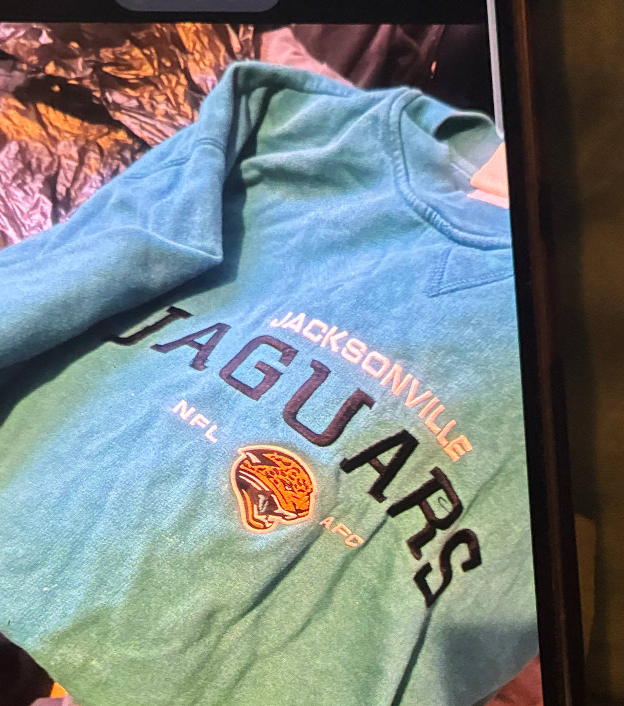 Vintage Jacksonville Jaguars Crewneck Sweatshirt