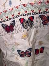 Johnny Was Aravis Paneled Oversized Shirt Medium - Image 7