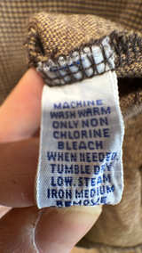 Polo Ralph Lauren Houndstooth Long Sleeve Polo Shirt 100% Cotton - Image 5