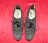 J.D. Fisk Suede Cap Toe Oxfords Size 8.5 - Image 1