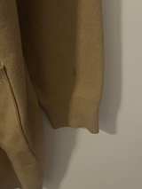 Vince Rib Placket Wool & Cashmere-Blend Cardigan Camel Tan - Image 6