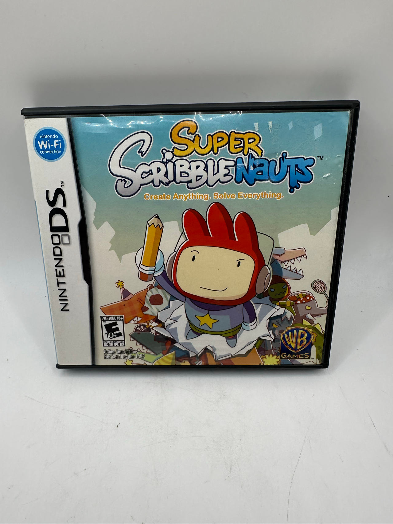 Super Scribblenauts (Nintendo DS) - Complete in Box (CIB) - Tested - Authentic