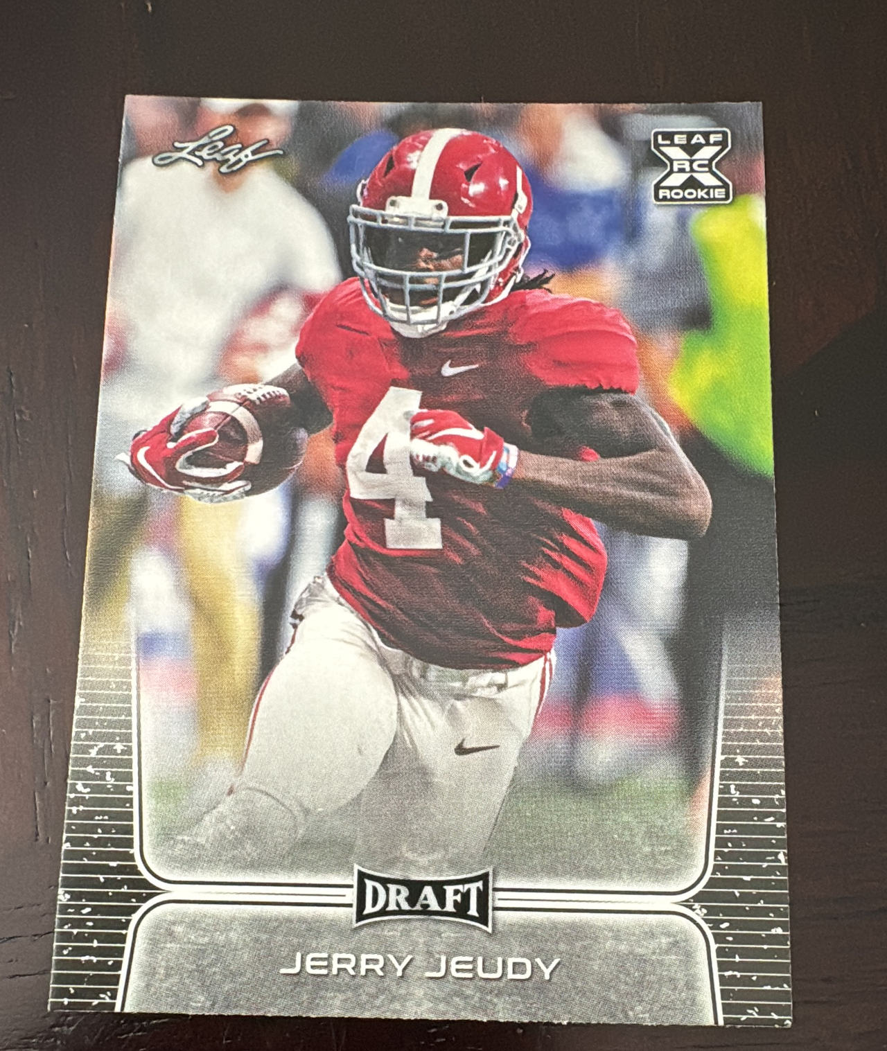 2020 Leaf Draft Jerry Jeudy Rookie Card #4