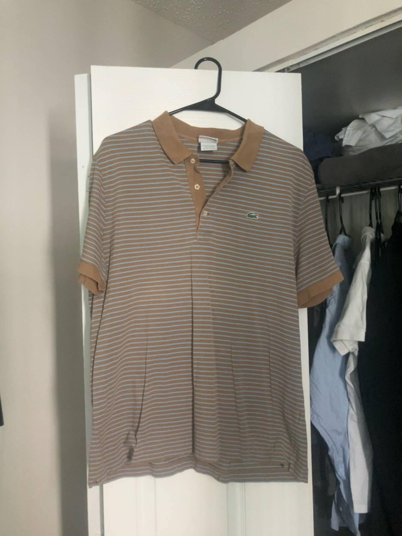 Lacoste Striped Polo Shirt