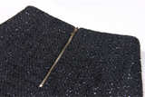 Embellished Black Mini Skirt - Image 2