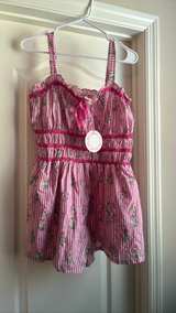 Hippy Fashion Striped Floral Smocked Dress - Image 5