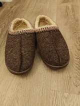 Magellan 
Brown Faux Fur Lined Clog Slippers - Image 4