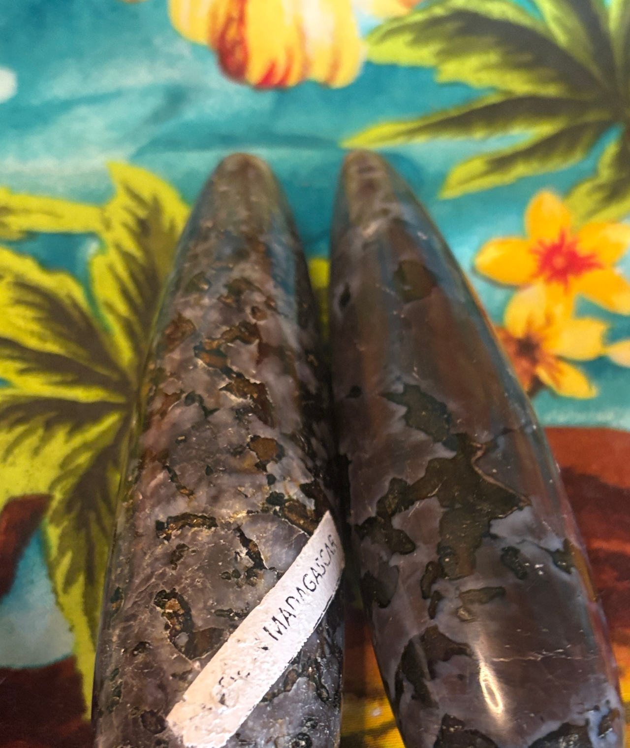 Indigo Gabbro (Mystic Merlinite) Polished Points