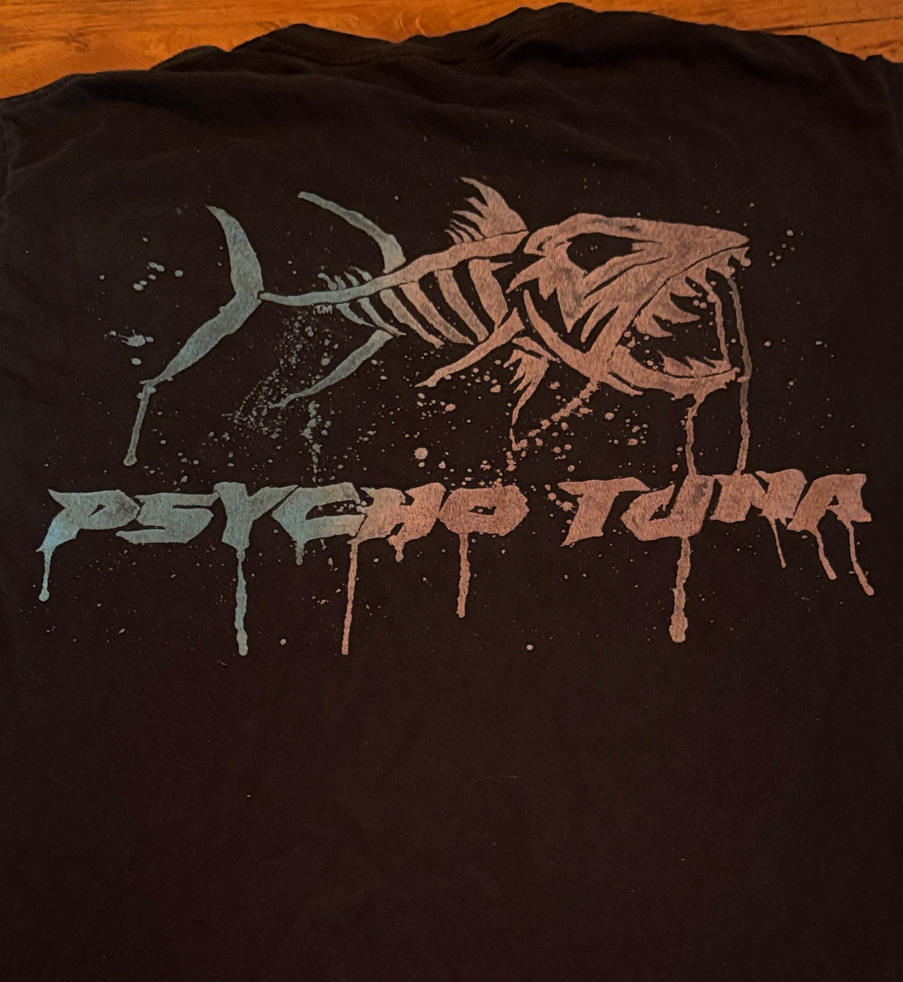 Psycho Tuna Skeleton Graphic T-Shirt