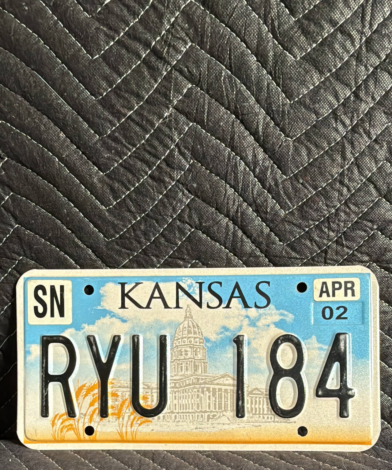 Kansas License Plate (2002)