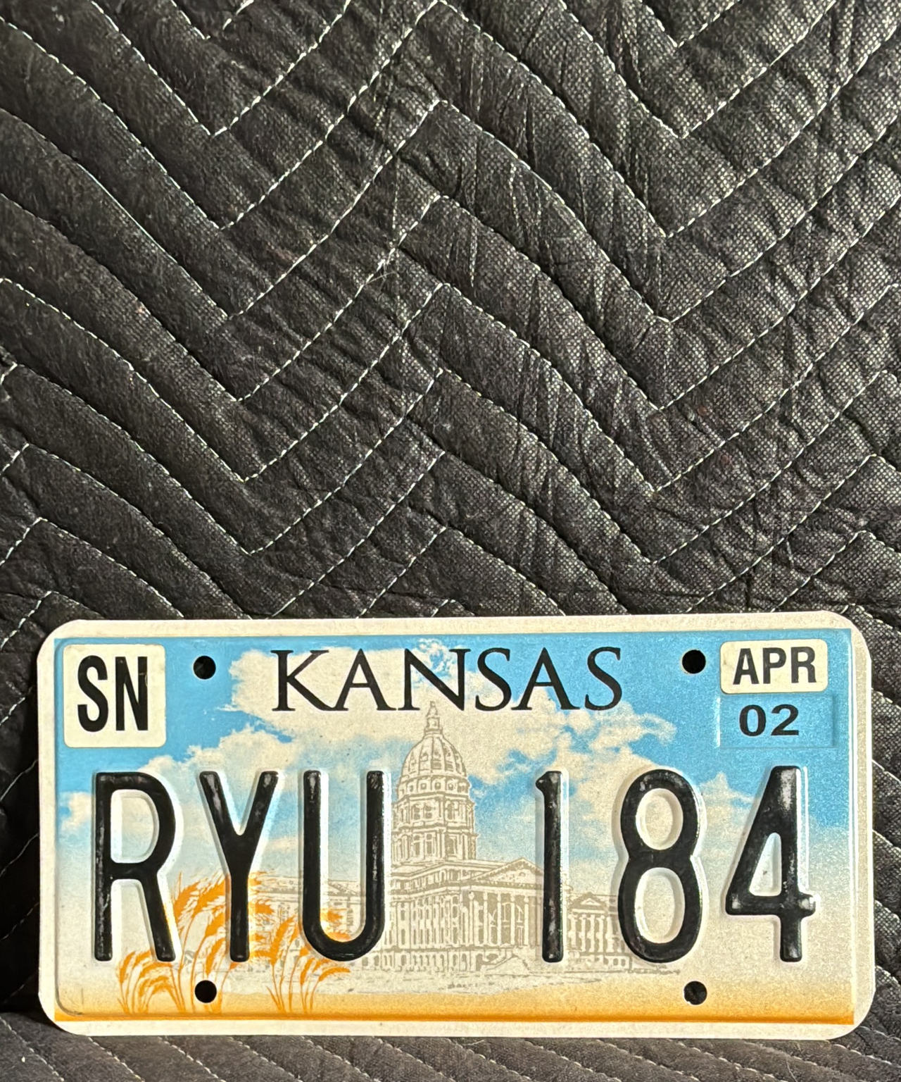 Kansas License Plate (2002)