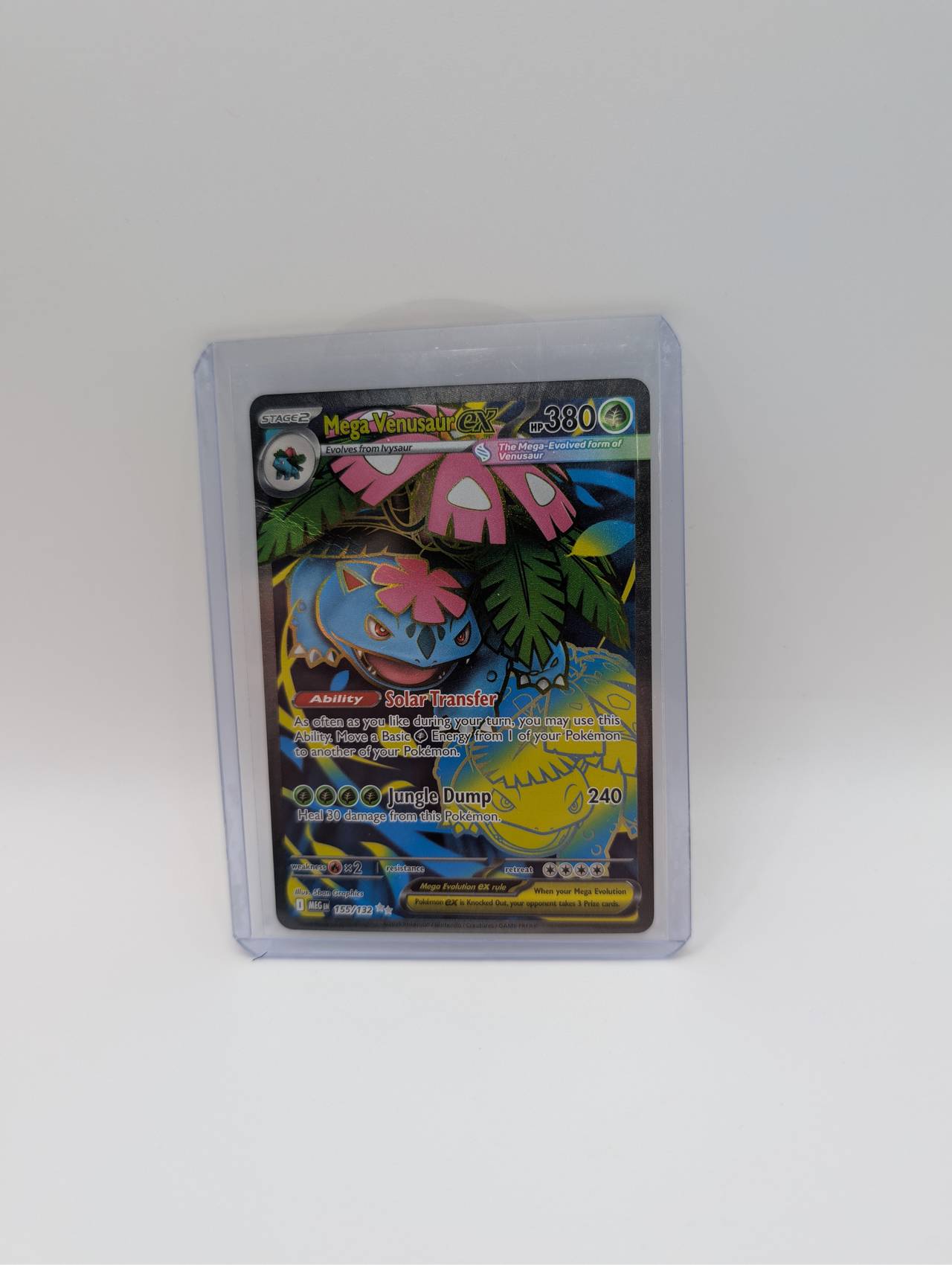 Mega Venusaur EX Custom Proxy Pokemon Card